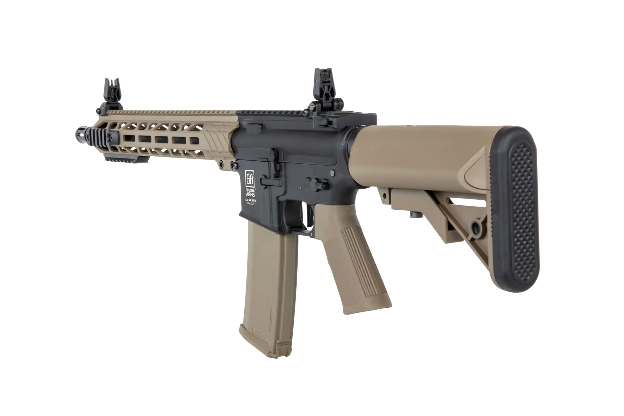 Karabinek szturmowy AEG Specna Arms SA-F09 Flex HAL ETU - Half Tan