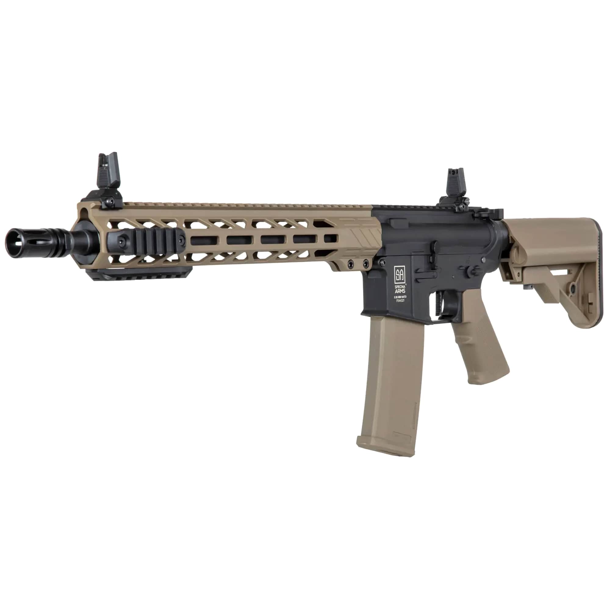 Karabinek szturmowy AEG Specna Arms SA-F09 Flex HAL ETU - Half Tan