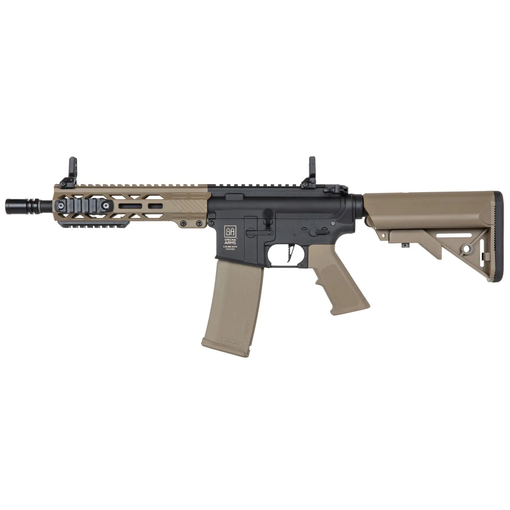 Karabinek szturmowy AEG Specna Arms SA-F08 Flex HAL ETU - Half-Tan