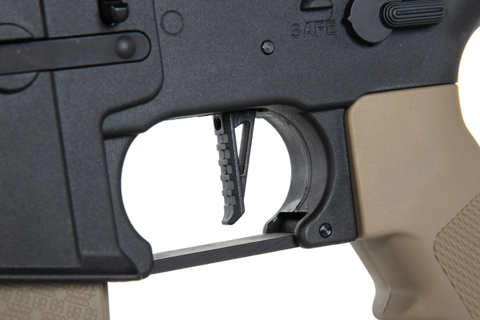 Karabinek szturmowy AEG Specna Arms SA-F08 Flex HAL ETU - Half-Tan