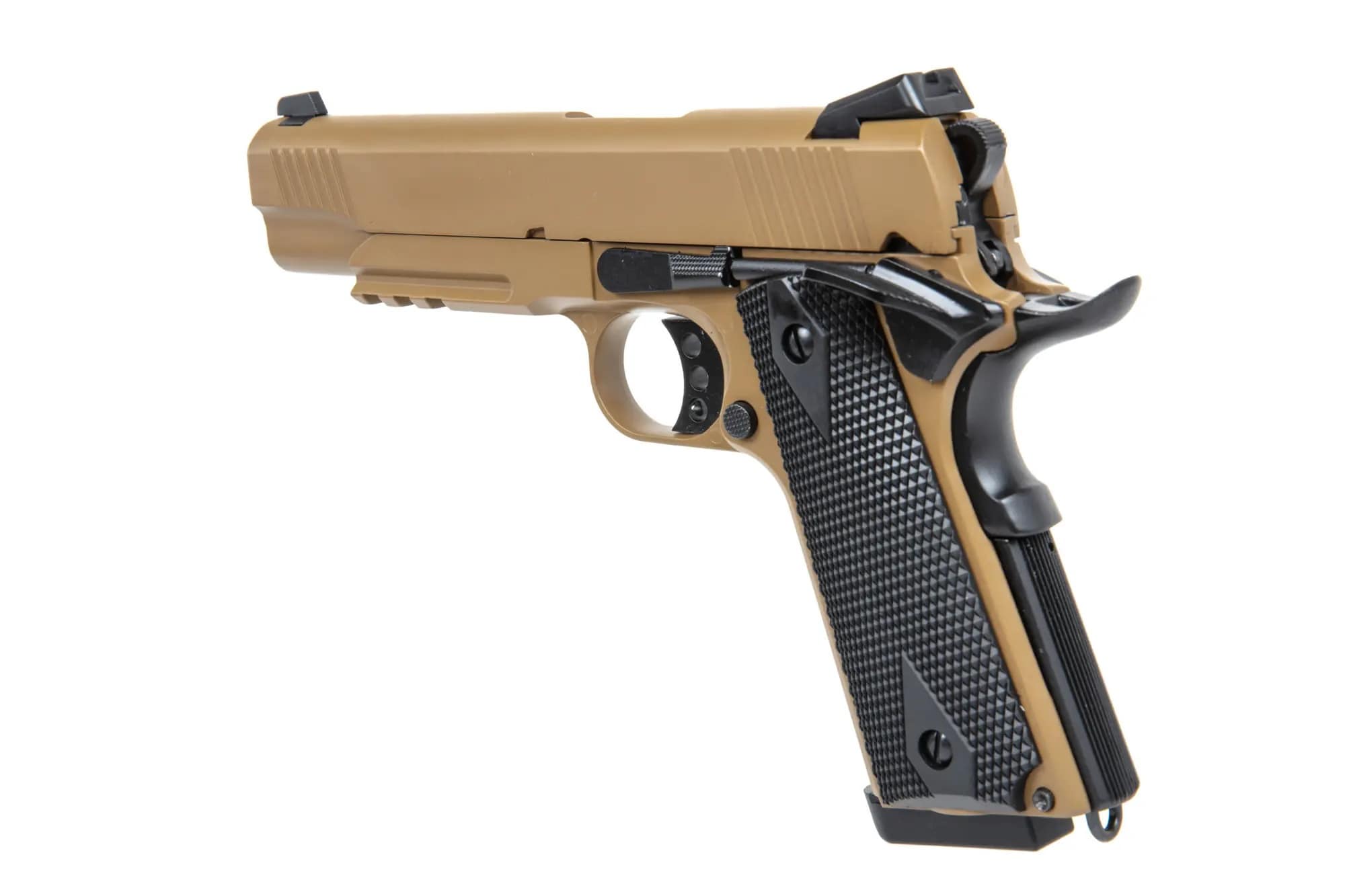 Pistolet GBB Double Bell M1911 302 - Tan
