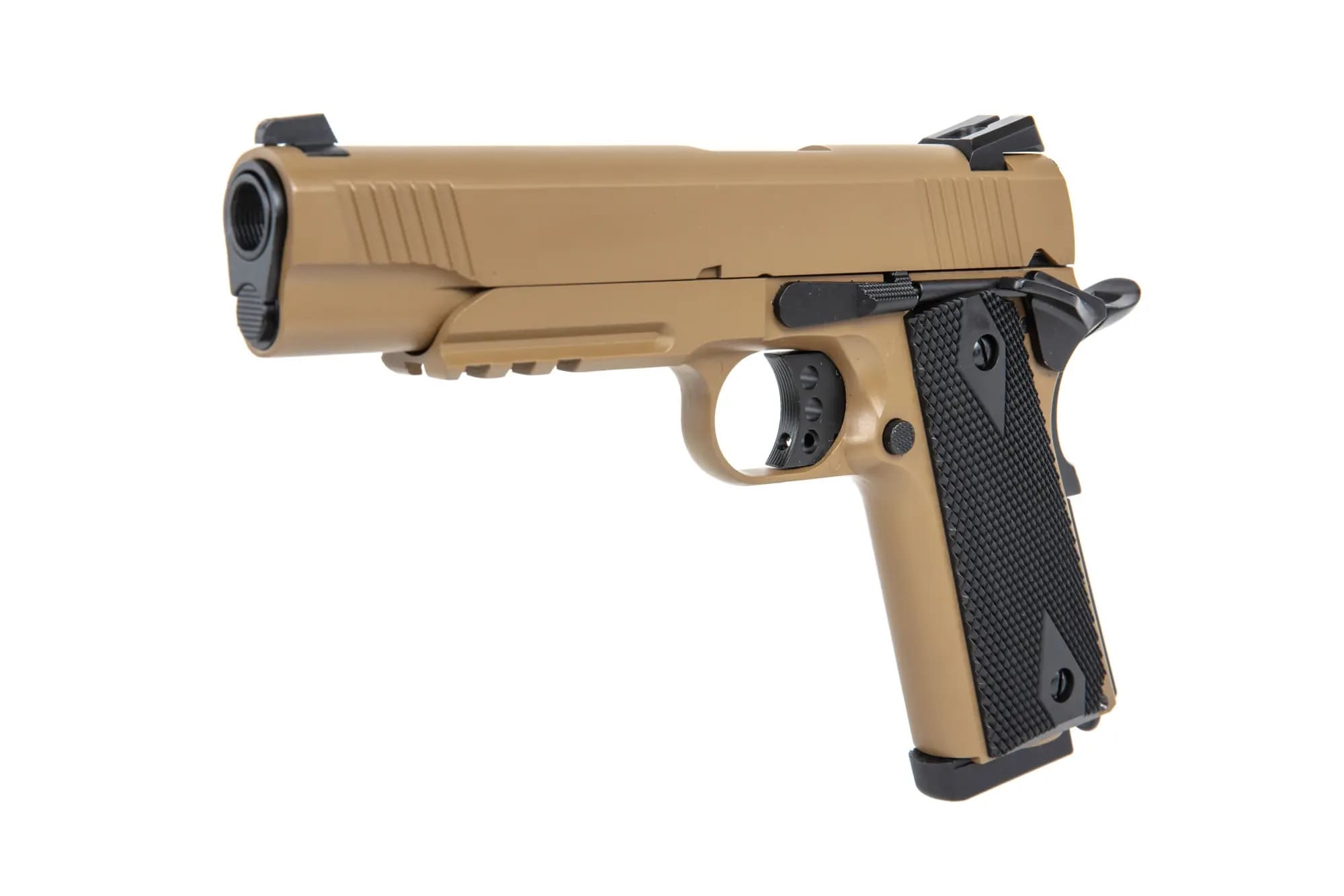Pistolet GBB Double Bell M1911 302 - Tan