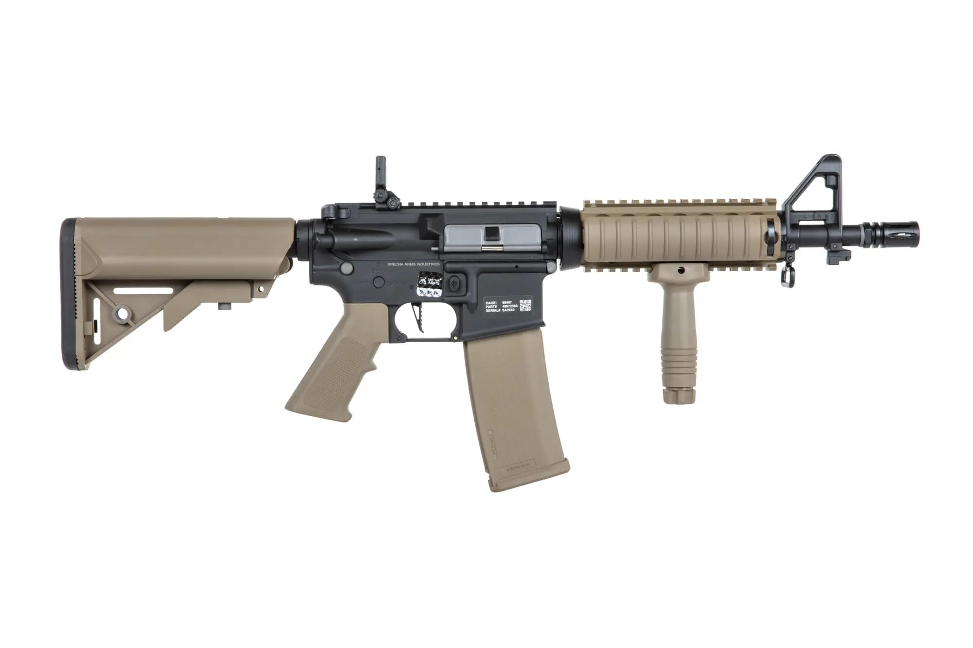 Karabinek szturmowy AEG Specna Arms SA-C04 CORE HAL ETU - Half-Tan