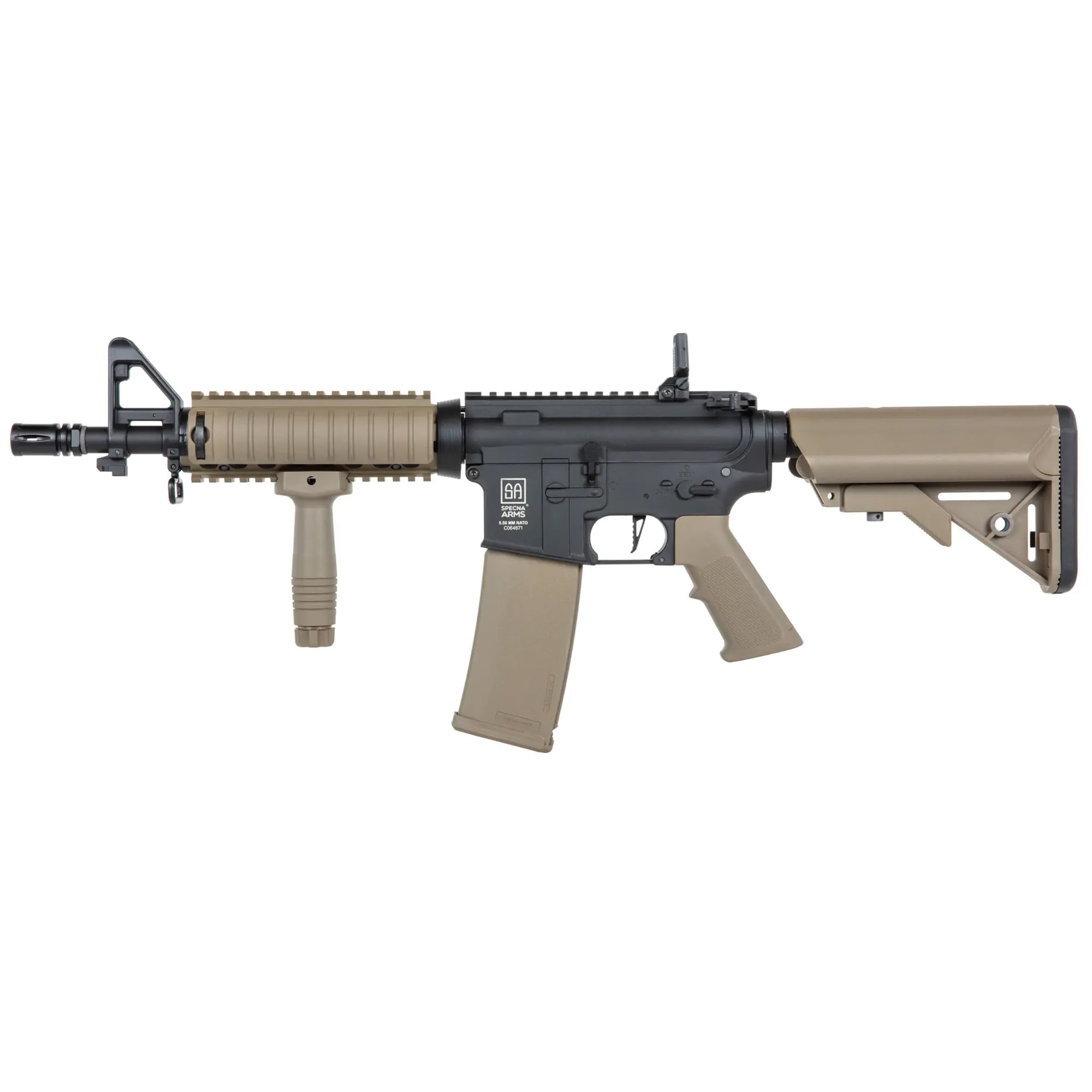 Karabinek szturmowy AEG Specna Arms SA-C04 CORE HAL ETU - Half-Tan