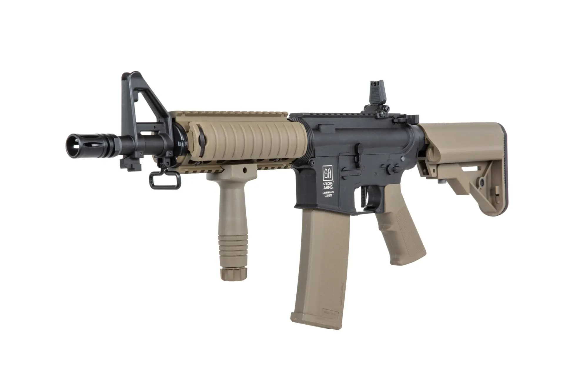 Karabinek szturmowy AEG Specna Arms SA-C04 CORE HAL ETU - Half-Tan