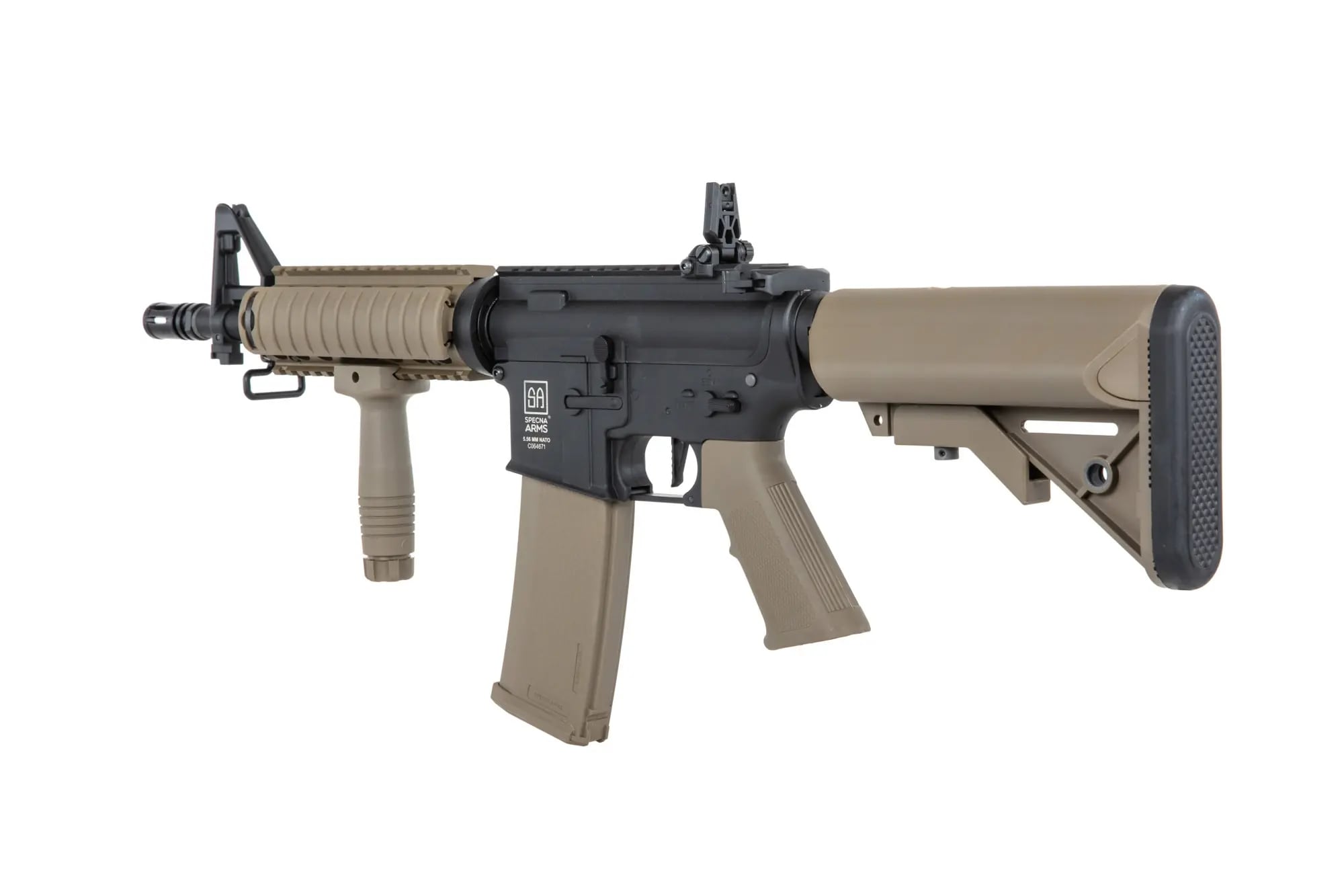 Karabinek szturmowy AEG Specna Arms SA-C04 CORE HAL ETU - Half-Tan