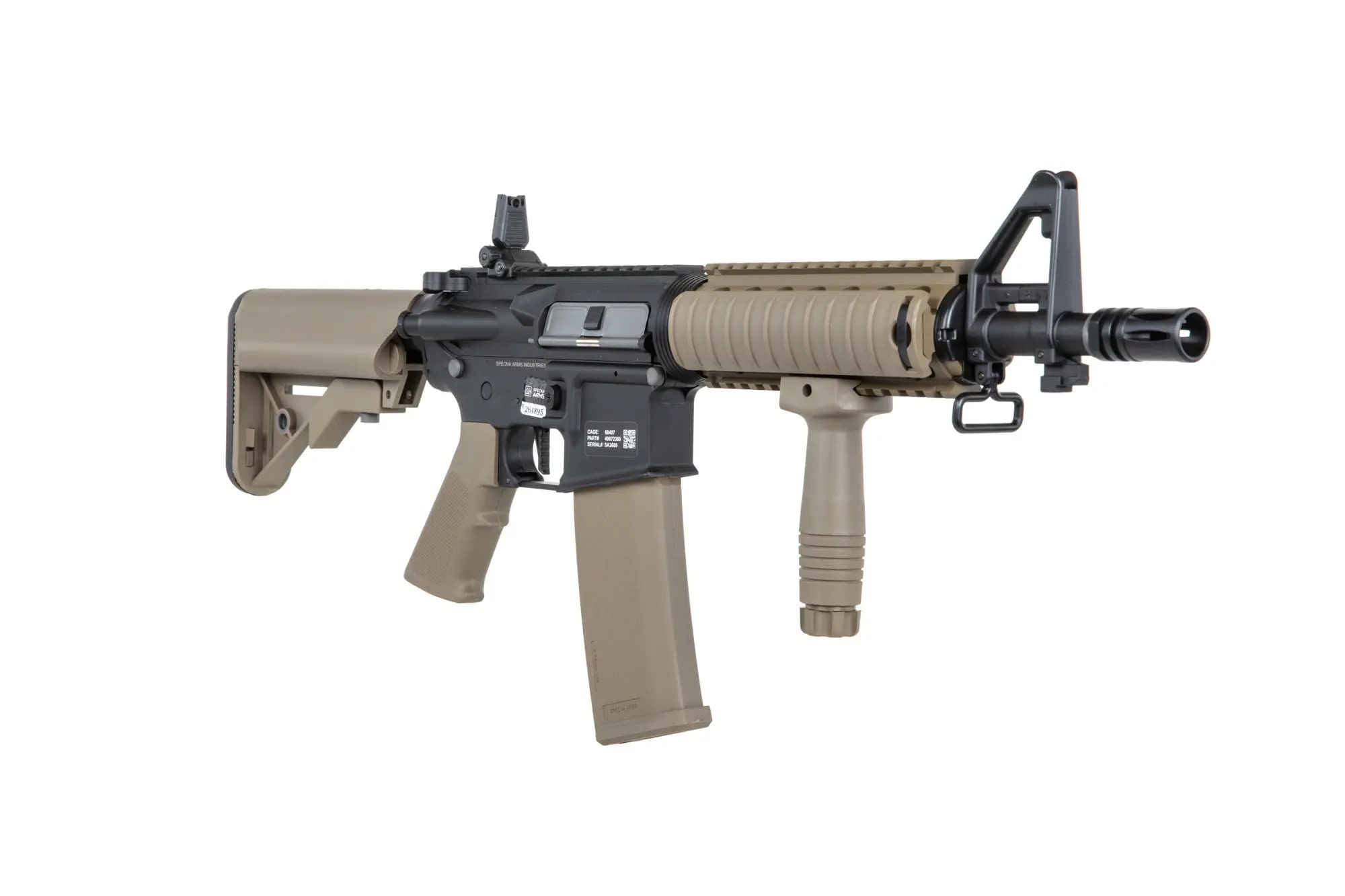 Karabinek szturmowy AEG Specna Arms SA-C04 CORE HAL ETU - Half-Tan