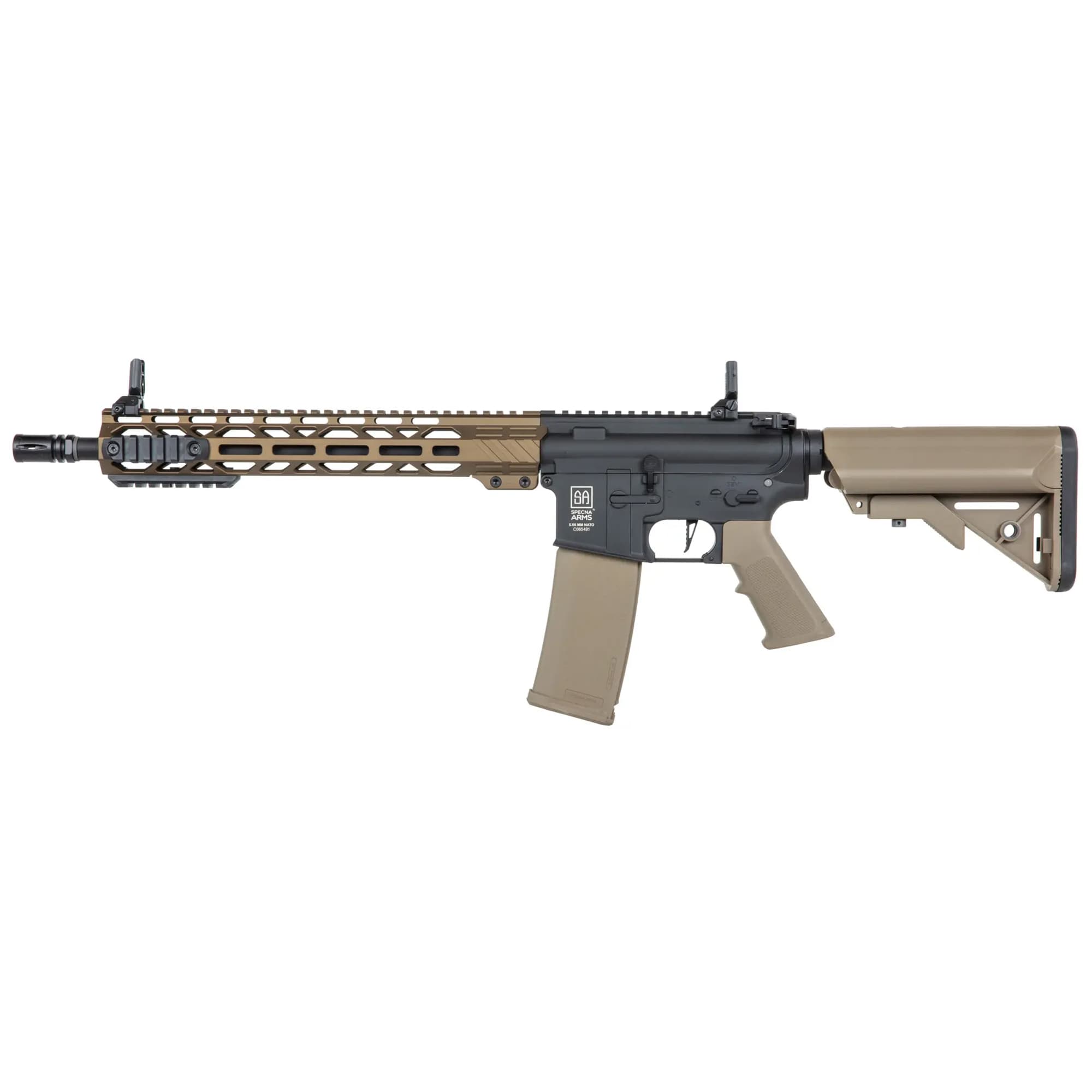 Karabinek szturmowy AEG Specna Arms SA-C24 CORE HAL ETU - Chaos Bronze