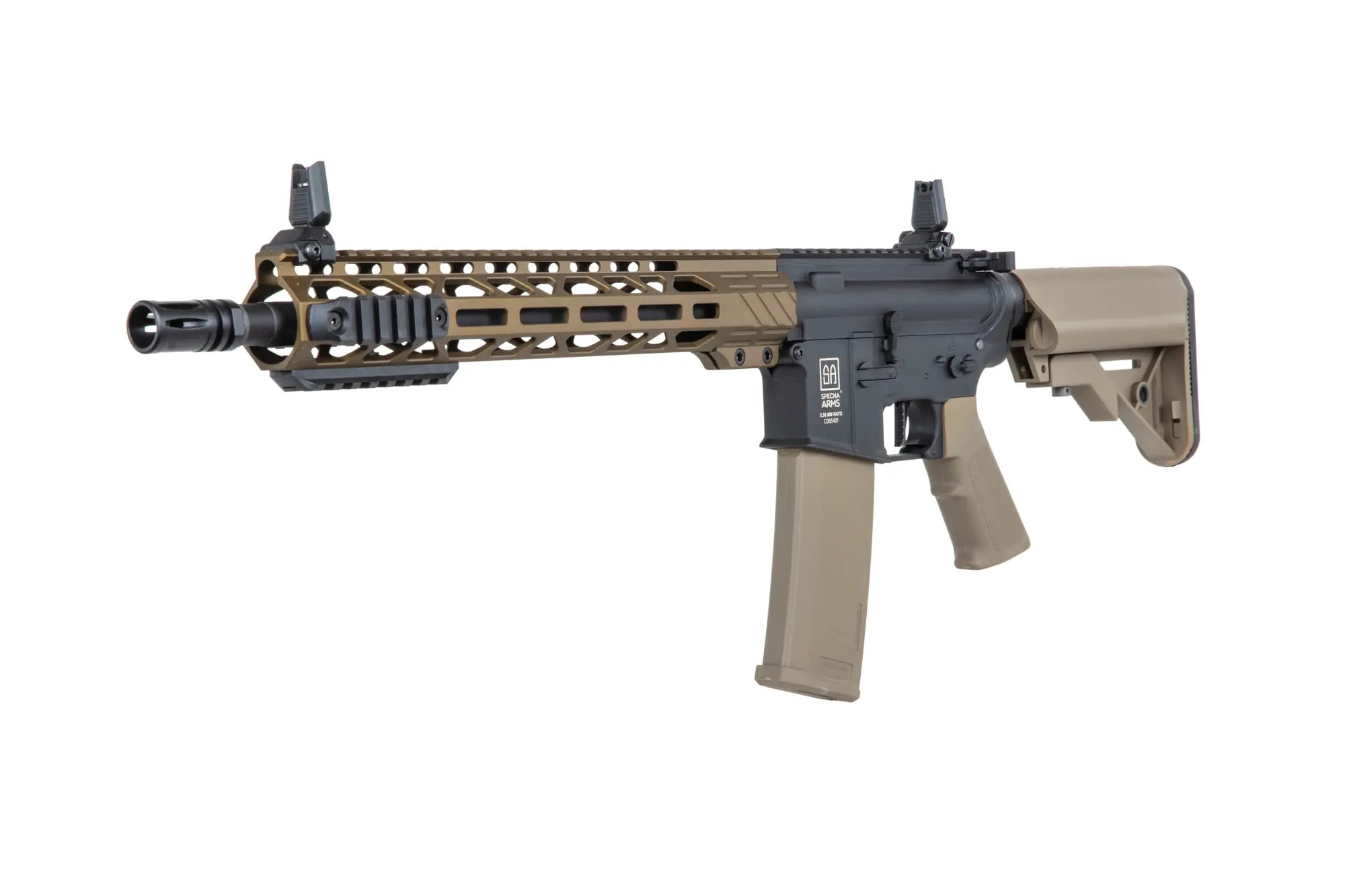 Karabinek szturmowy AEG Specna Arms SA-C24 CORE HAL ETU - Chaos Bronze