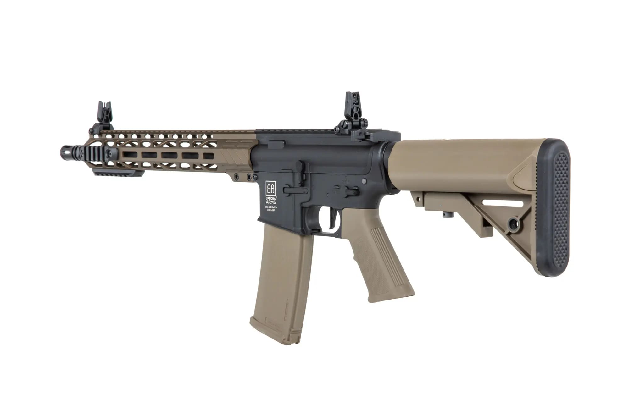 Karabinek szturmowy AEG Specna Arms SA-C24 CORE HAL ETU - Chaos Bronze