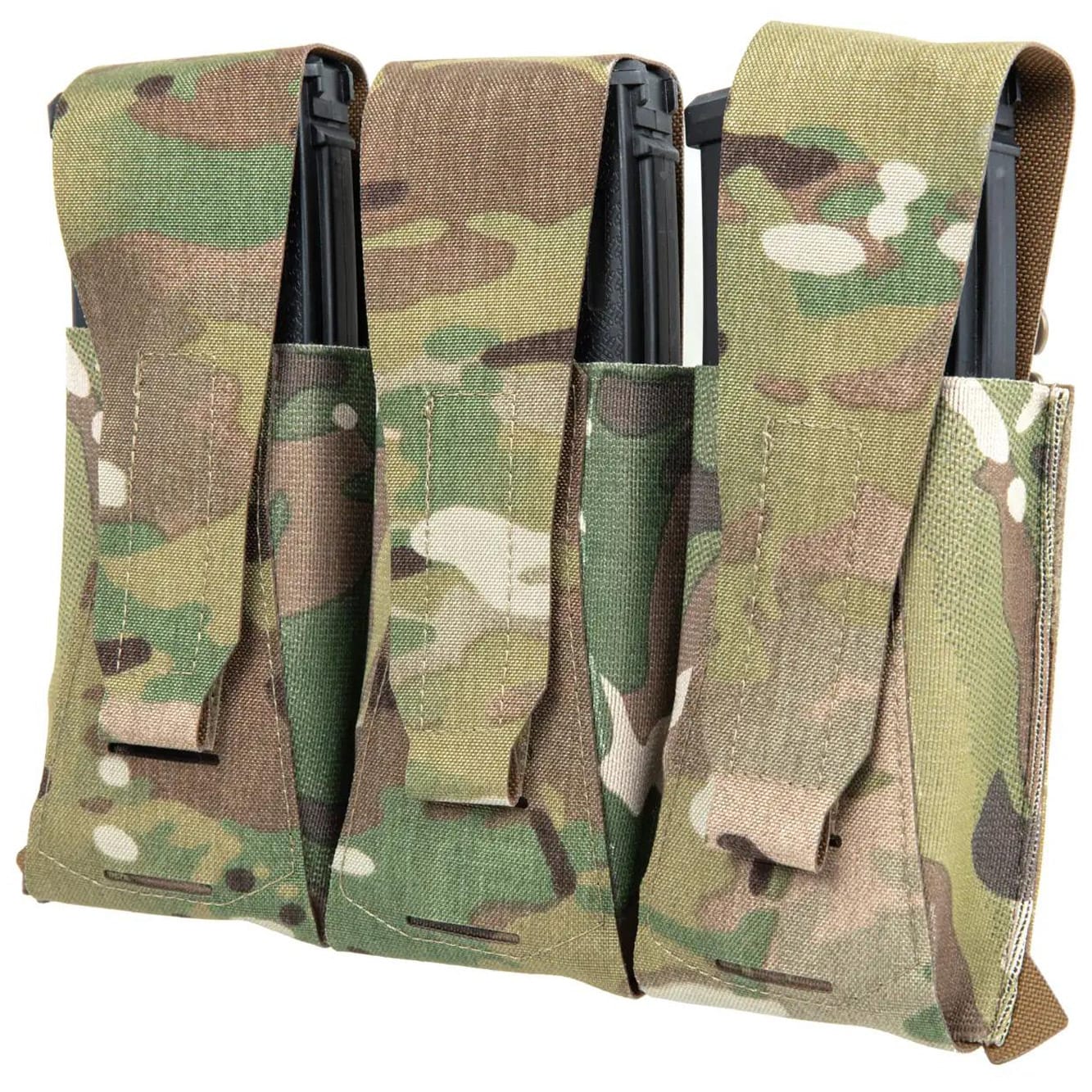 Panel PEW Tactical z potrójną ładownicą na magazynki karabinowe - MultiCam