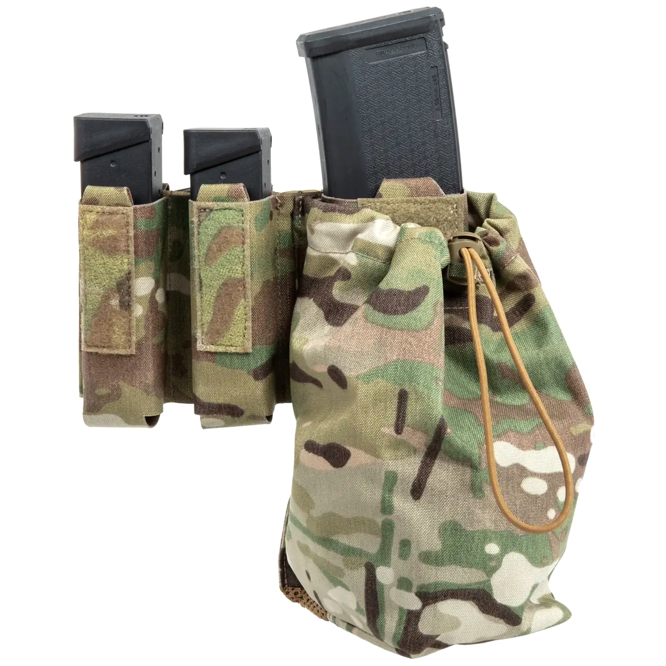 Потрійний підсумок Pew Tactical PH50 з сумкою скидання - MultiCam