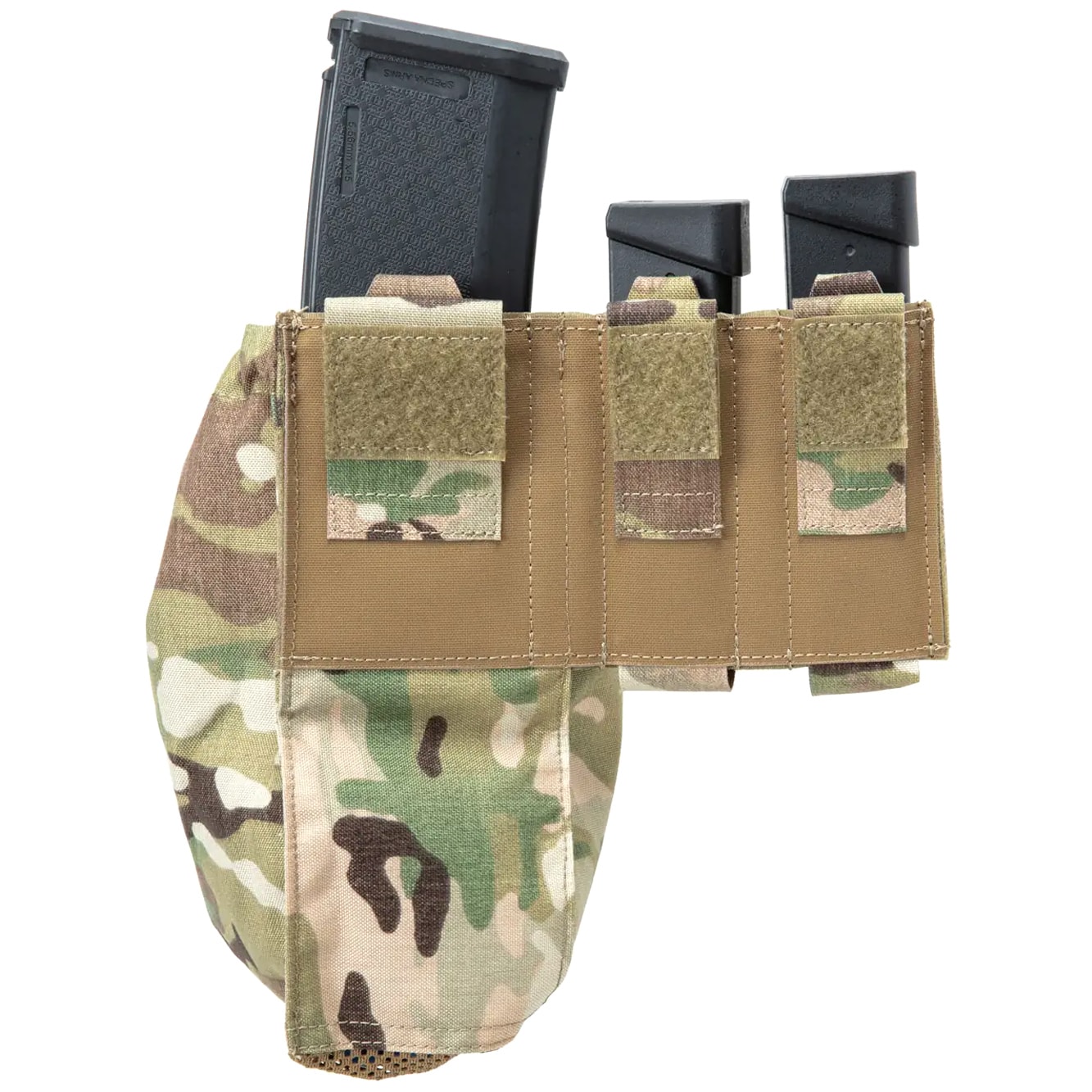Потрійний підсумок Pew Tactical PH50 з сумкою скидання - MultiCam