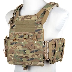 Kamizelka taktyczna PEW Tactical VT04 Plate Carrier - MultiCam