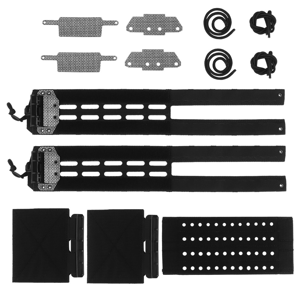 Pasy cummerbund Wosport Lightweight Gridle QD - Black