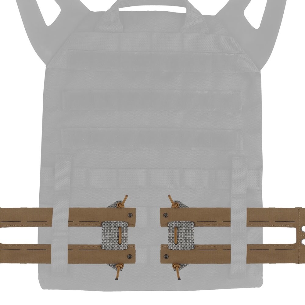 Pasy cummerbund Wosport Lightweight Gridle QD - Coyote Brown