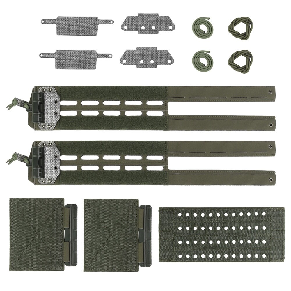 Pasy cummerbund Wosport Lightweight Gridle QD - Ranger Green
