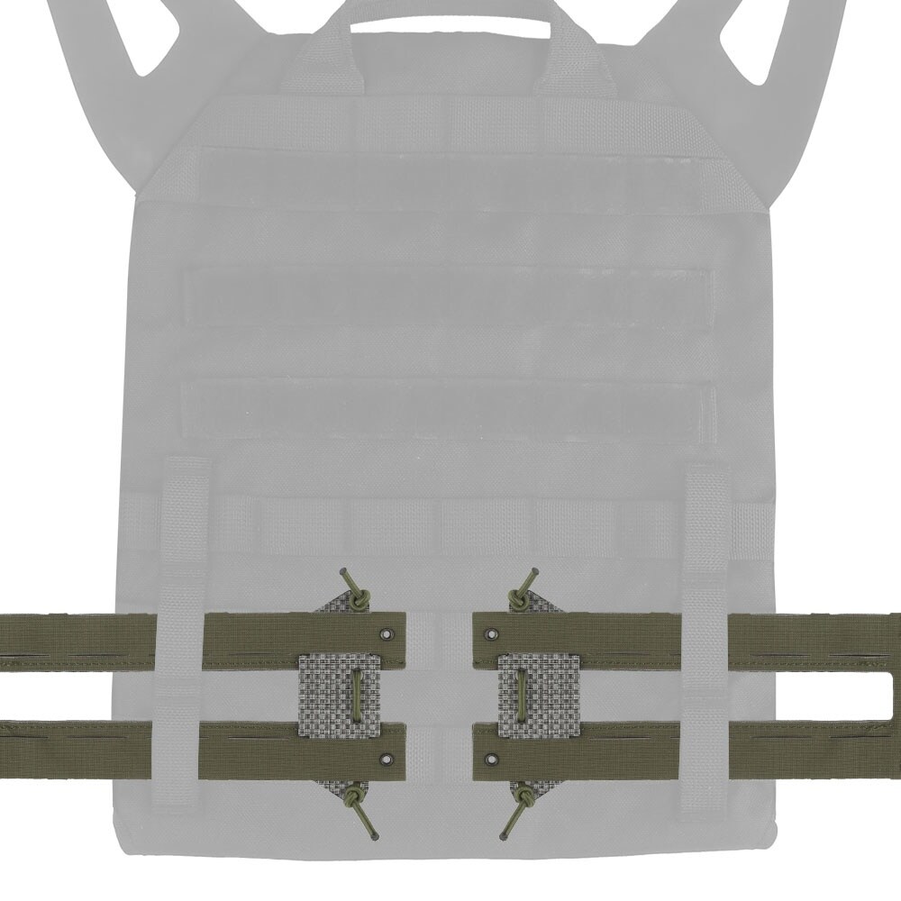 Pasy cummerbund Wosport Lightweight Gridle QD - Ranger Green