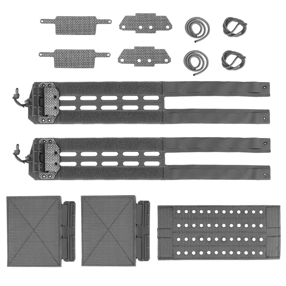 Pasy cummerbund Wosport Lightweight Gridle QD - Wolf Grey