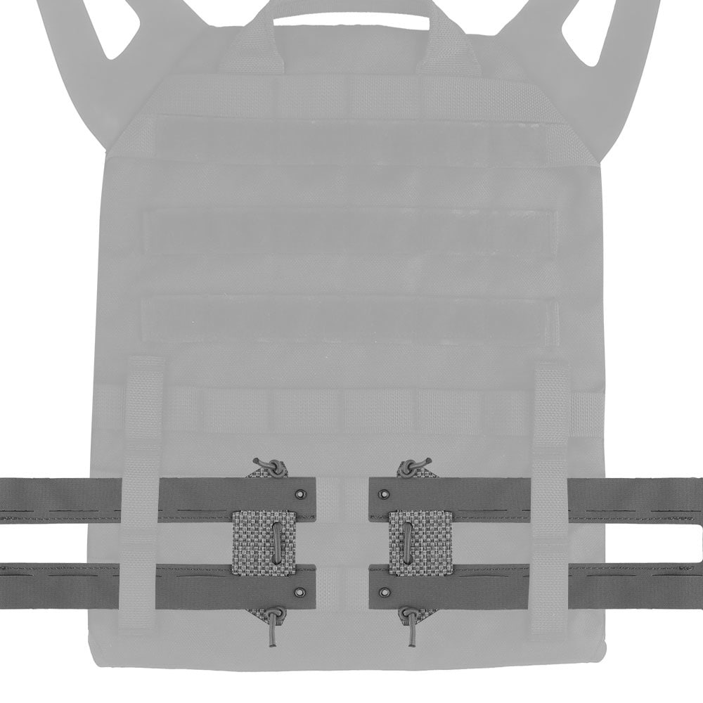Pasy cummerbund Wosport Lightweight Gridle QD - Wolf Grey