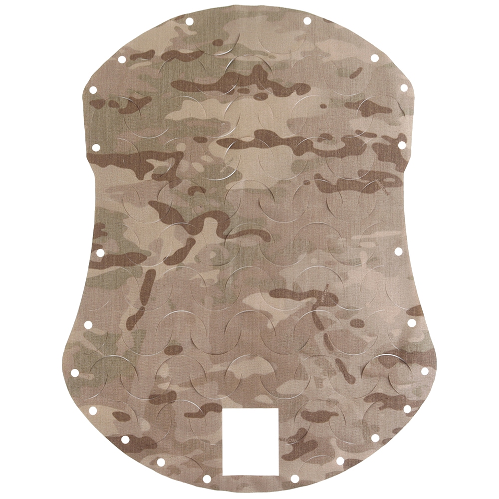 Uniwersalne maskowanie na hełm Wosport Laser Cut Cover - MultiCam Arid
