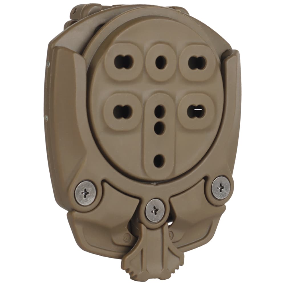 Panel do pasa Wosport GB-ACC-20 z obrotowym adapterem do kabur - Tan