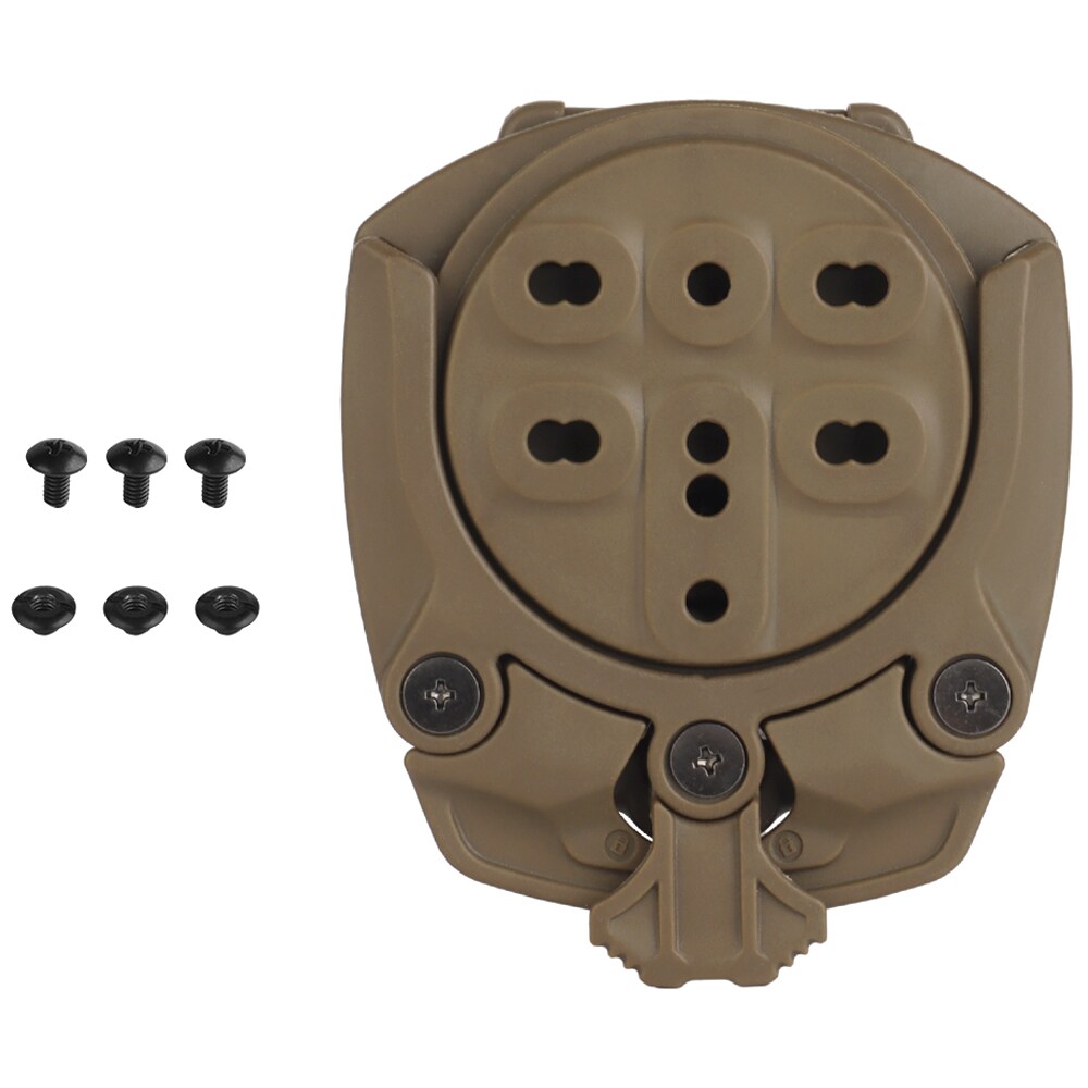 Panel do pasa Wosport GB-ACC-20 z obrotowym adapterem do kabur - Tan