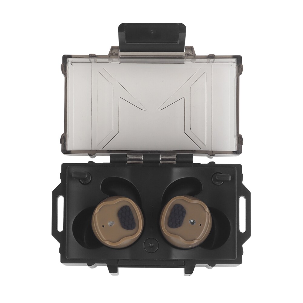 Ochronniki słuchu aktywne Wosport HD-30 Bluetooth - Tan