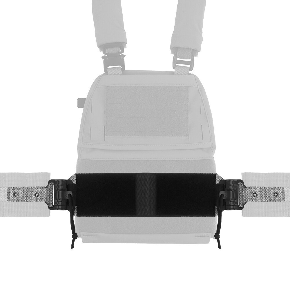 Zestaw adapterów QD Wosport do kamizelek taktycznych - Black