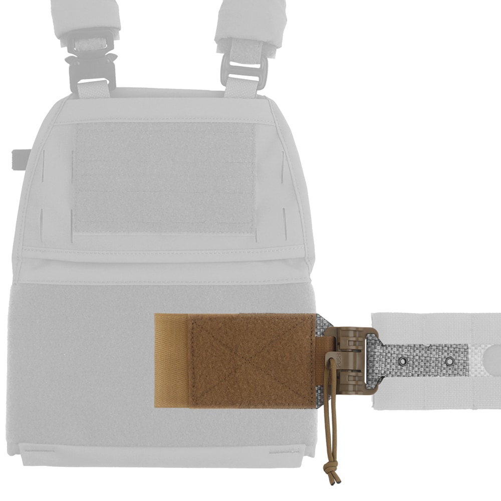 Zestaw adapterów QD Wosport do kamizelek taktycznych - Coyote Brown