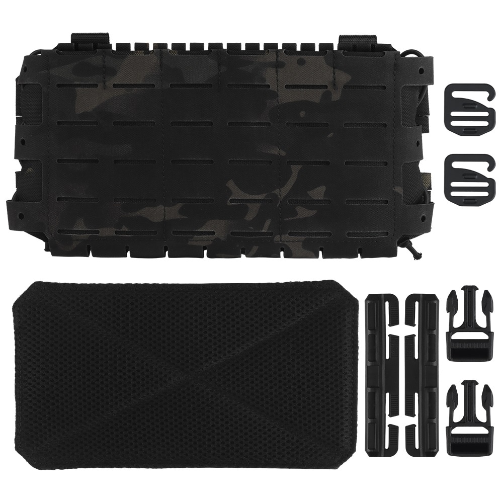 Panel przedni Wosport Buckle Up Laser-Cut VE-77-ACC-03 - MultiCam Black