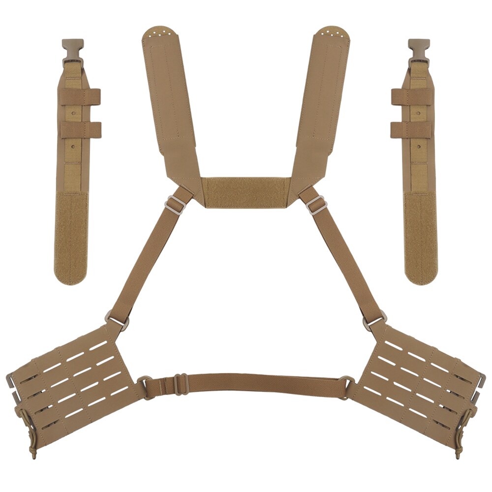 Szelki taktyczne Wosport Chest Rig Arc - Coyote Brown