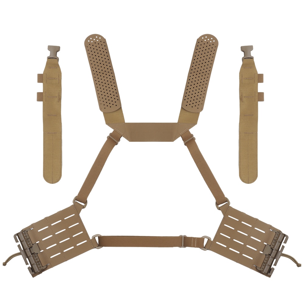 Szelki taktyczne Wosport Chest Rig Arc - Coyote Brown