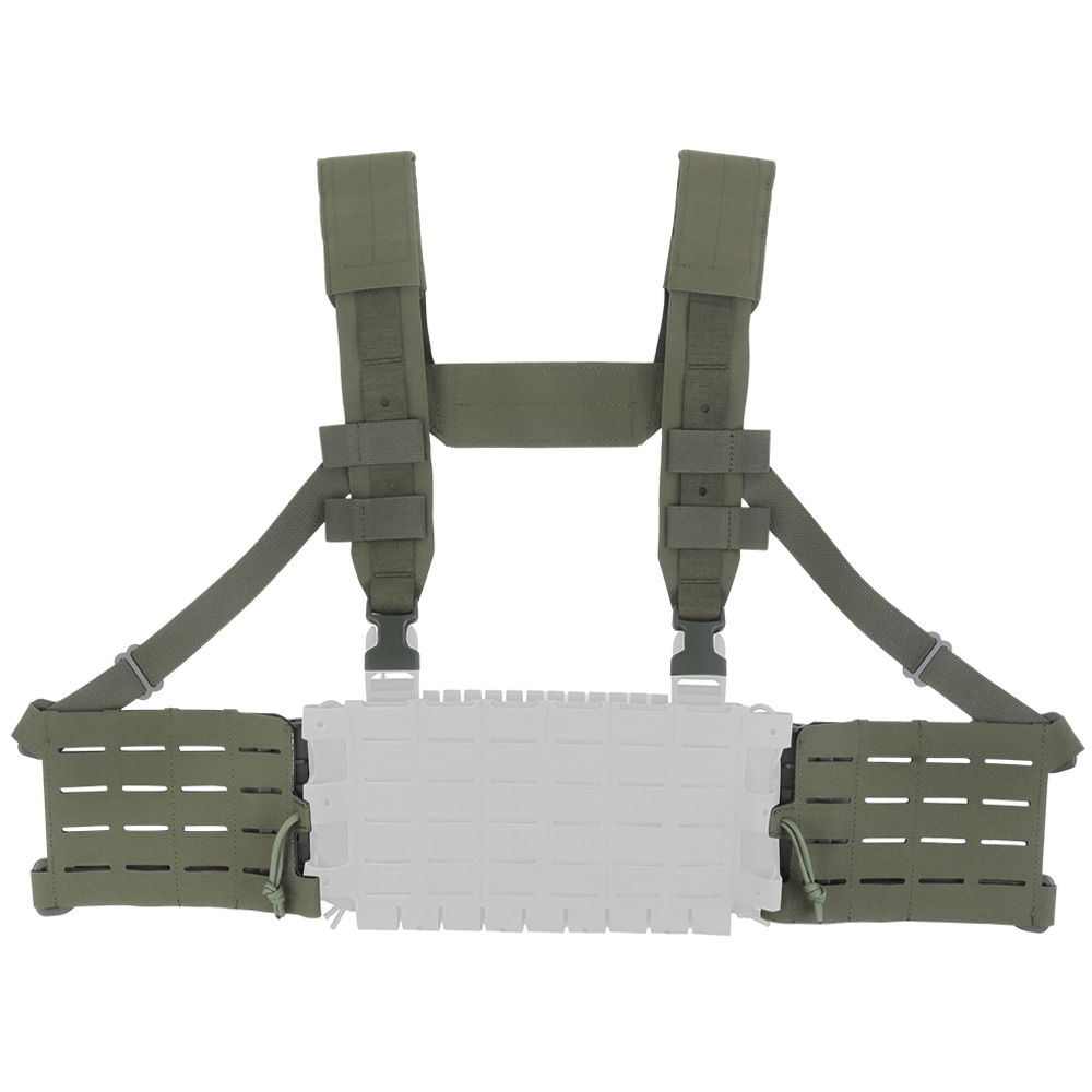 Szelki taktyczne Wosport Chest Rig Arc - Ranger Green