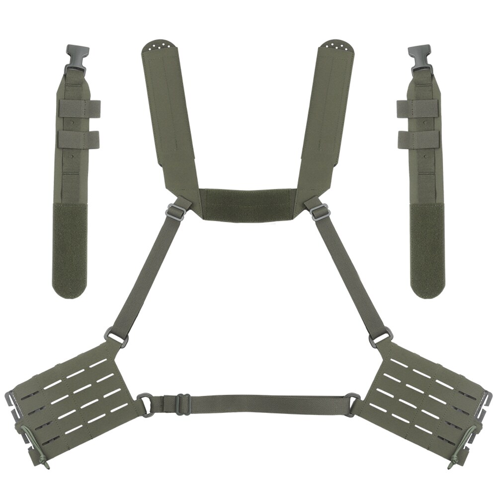 Тактичні шлейки Wosport Chest Rig Arc - Ranger Green