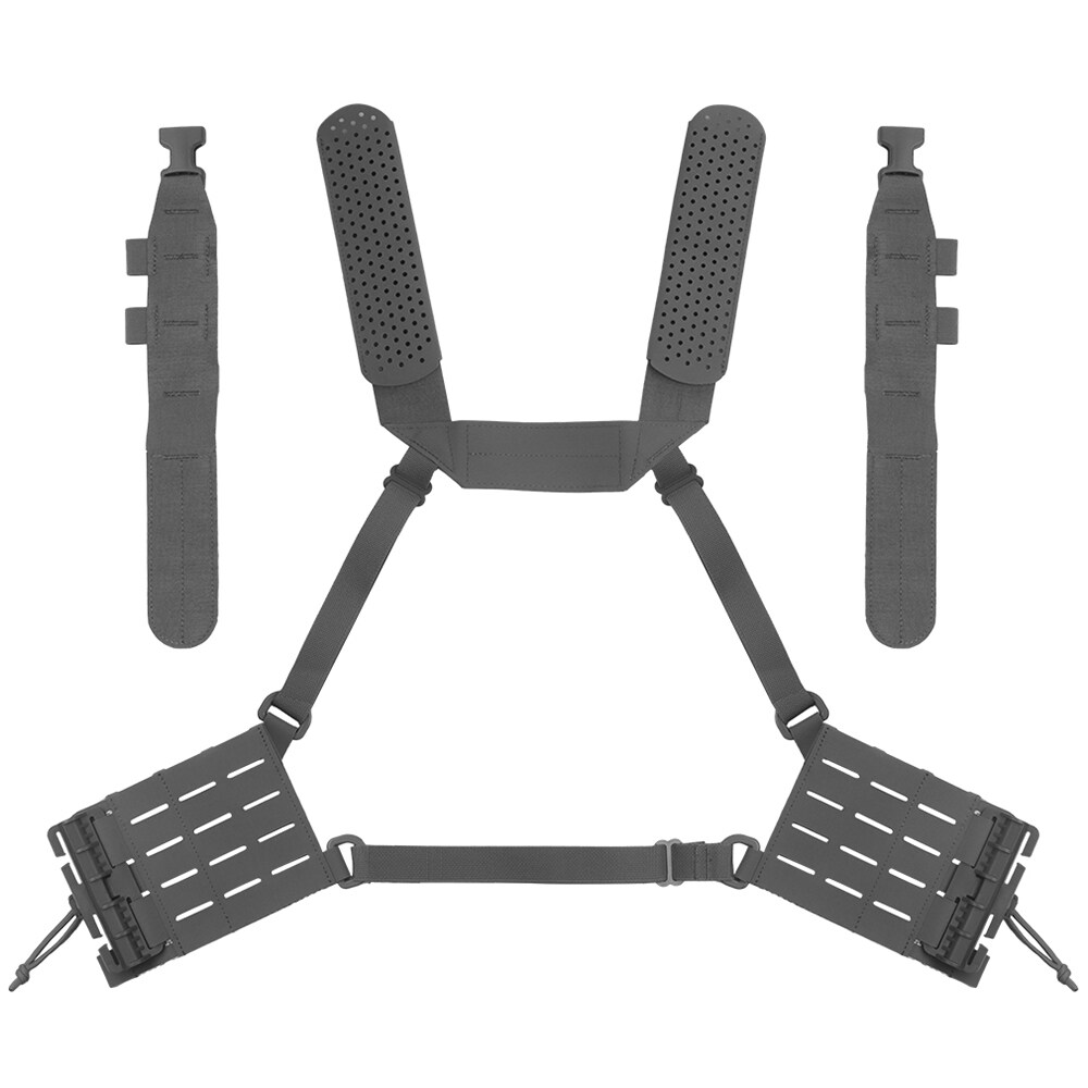Szelki taktyczne Wosport Chest Rig Arc - Wolf Grey