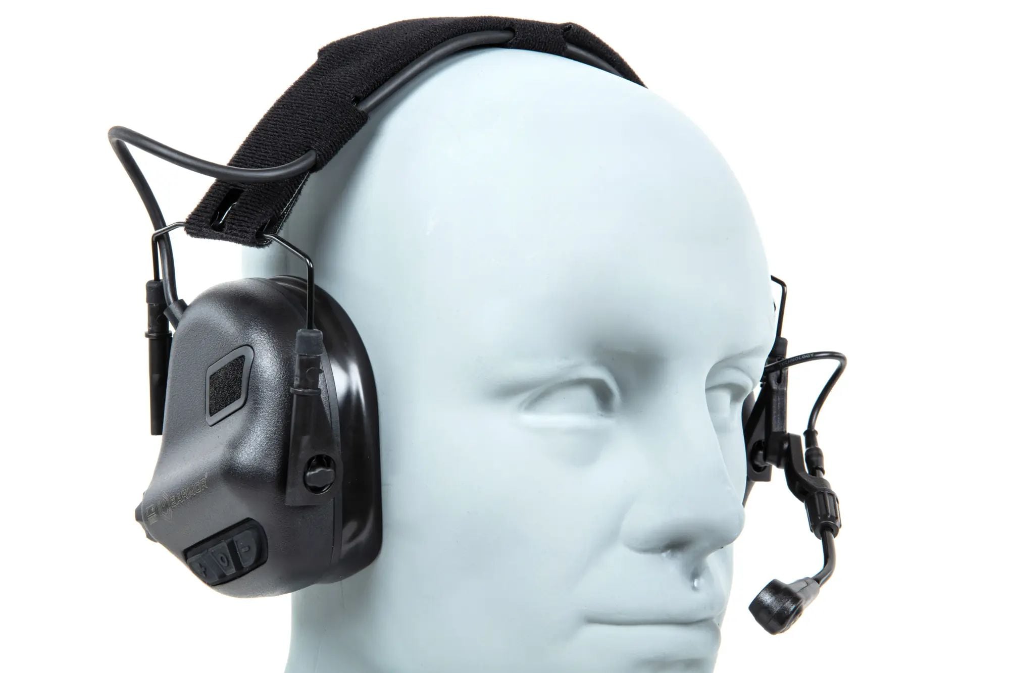 Ochronniki słuchu aktywne Earmor M32 Plus - Black