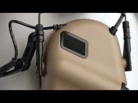 Ochronniki słuchu aktywne Earmor M32 Plus - Black