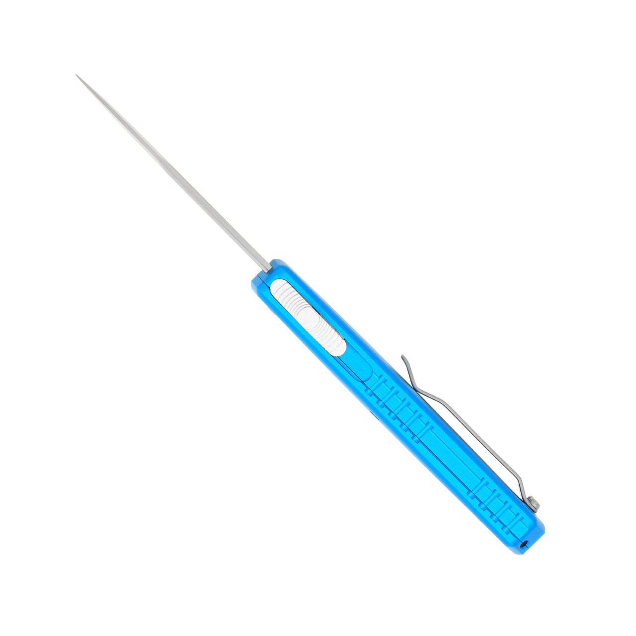 Nóż sprężynowy CobraTec OTF Stealth Drop-Point - Blue