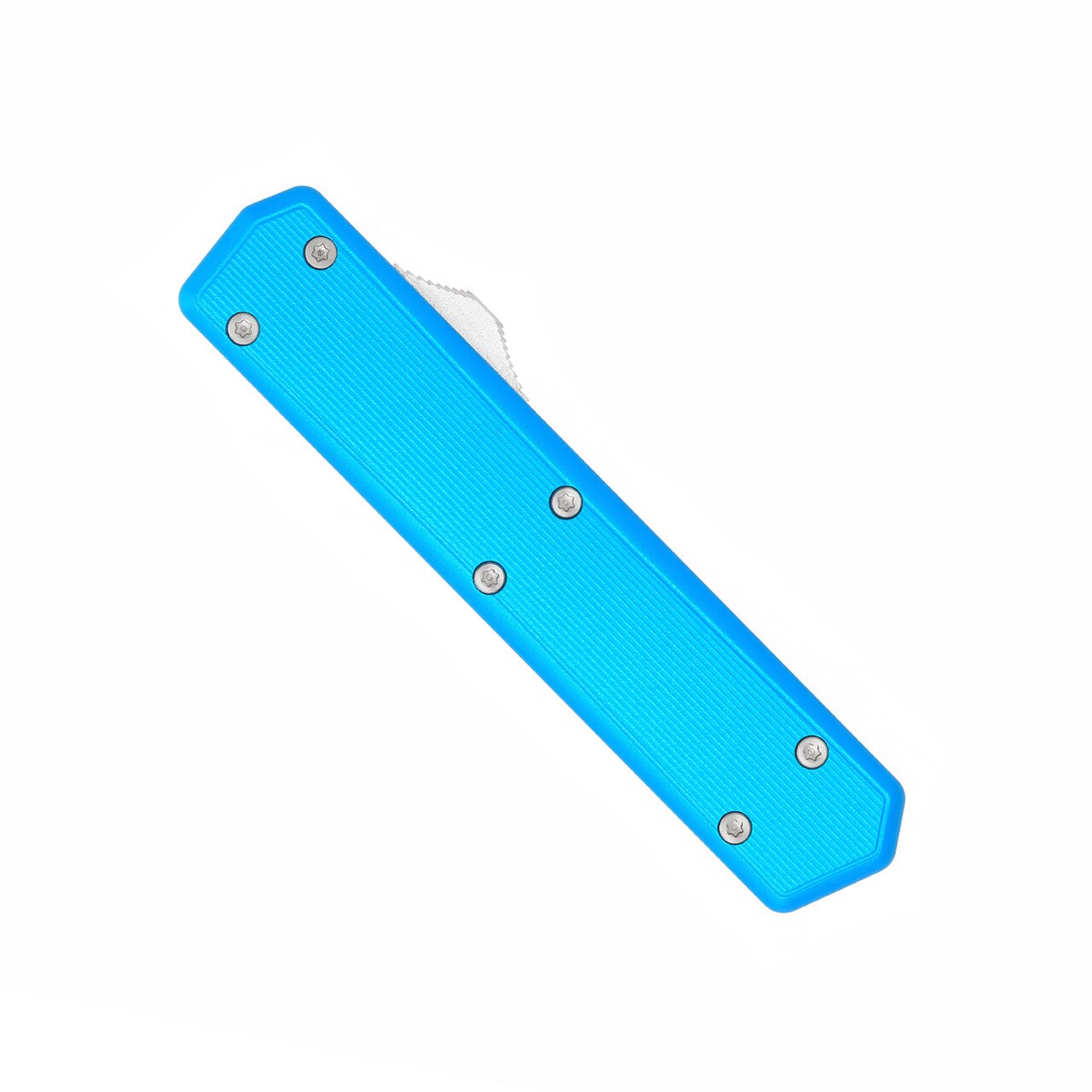 Nóż sprężynowy CobraTec OTF Stealth Drop-Point - Blue