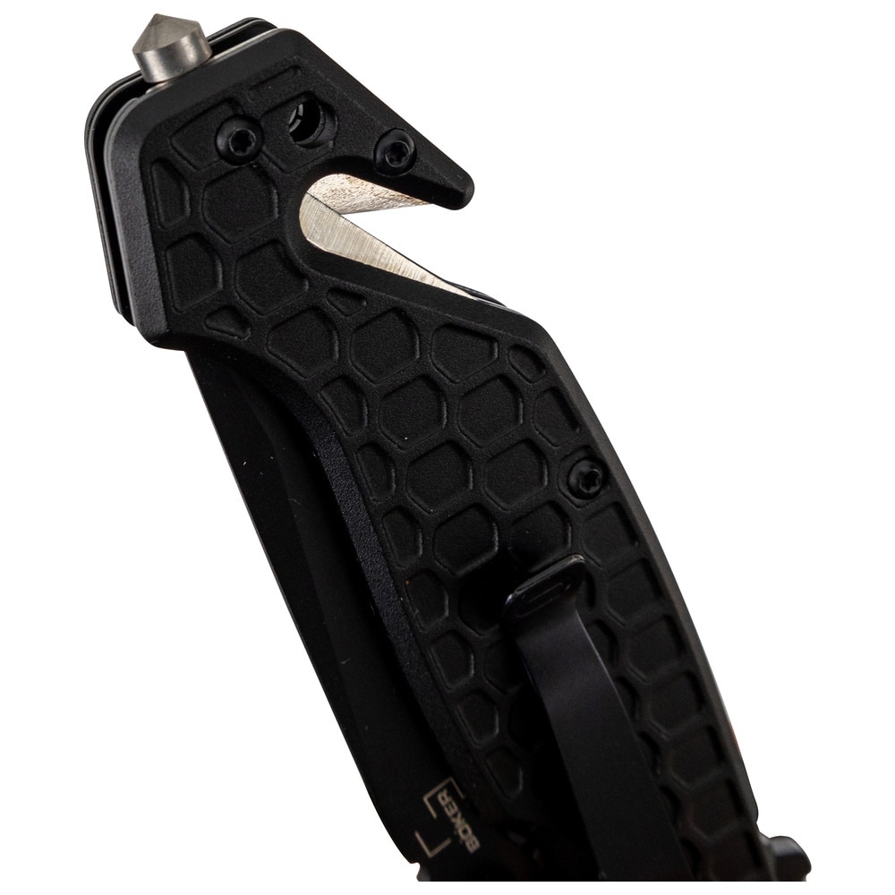 Nóż składany ratowniczy Dönges Basic Tactical - Black