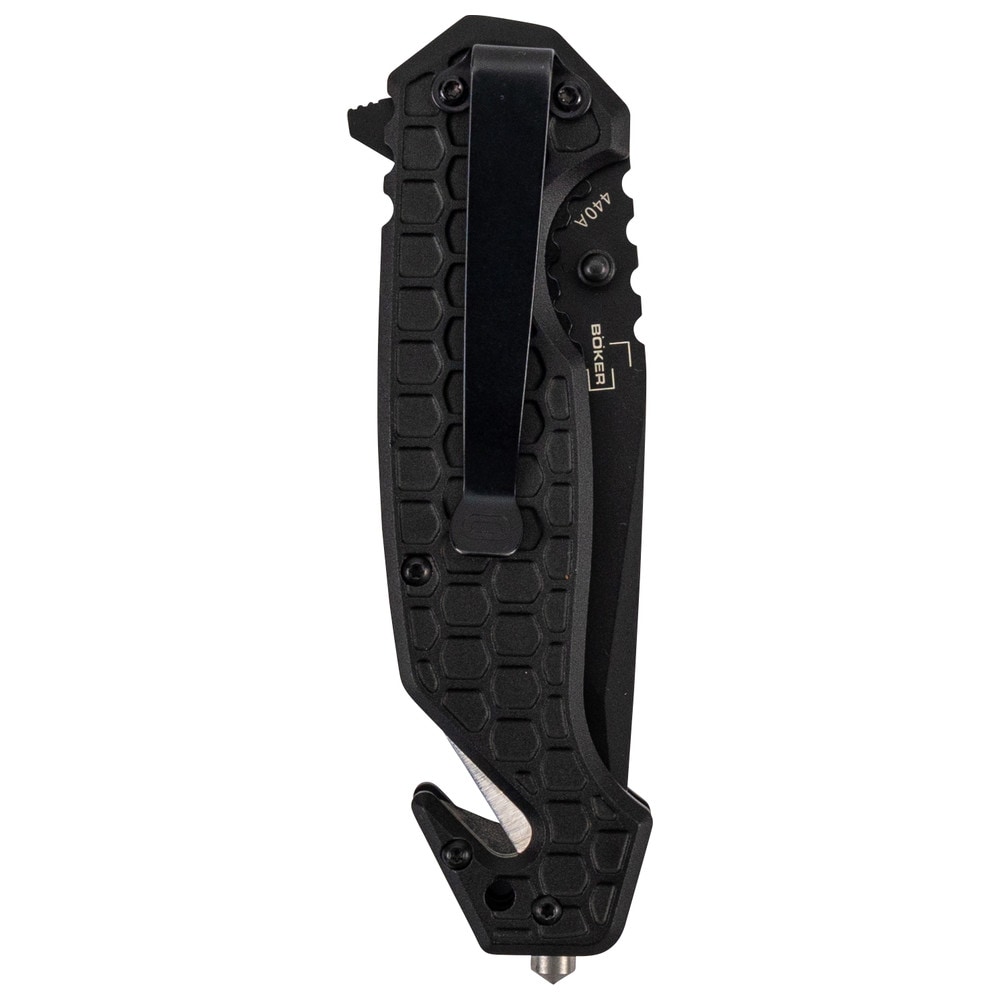 Nóż składany ratowniczy Dönges Basic Tactical - Black