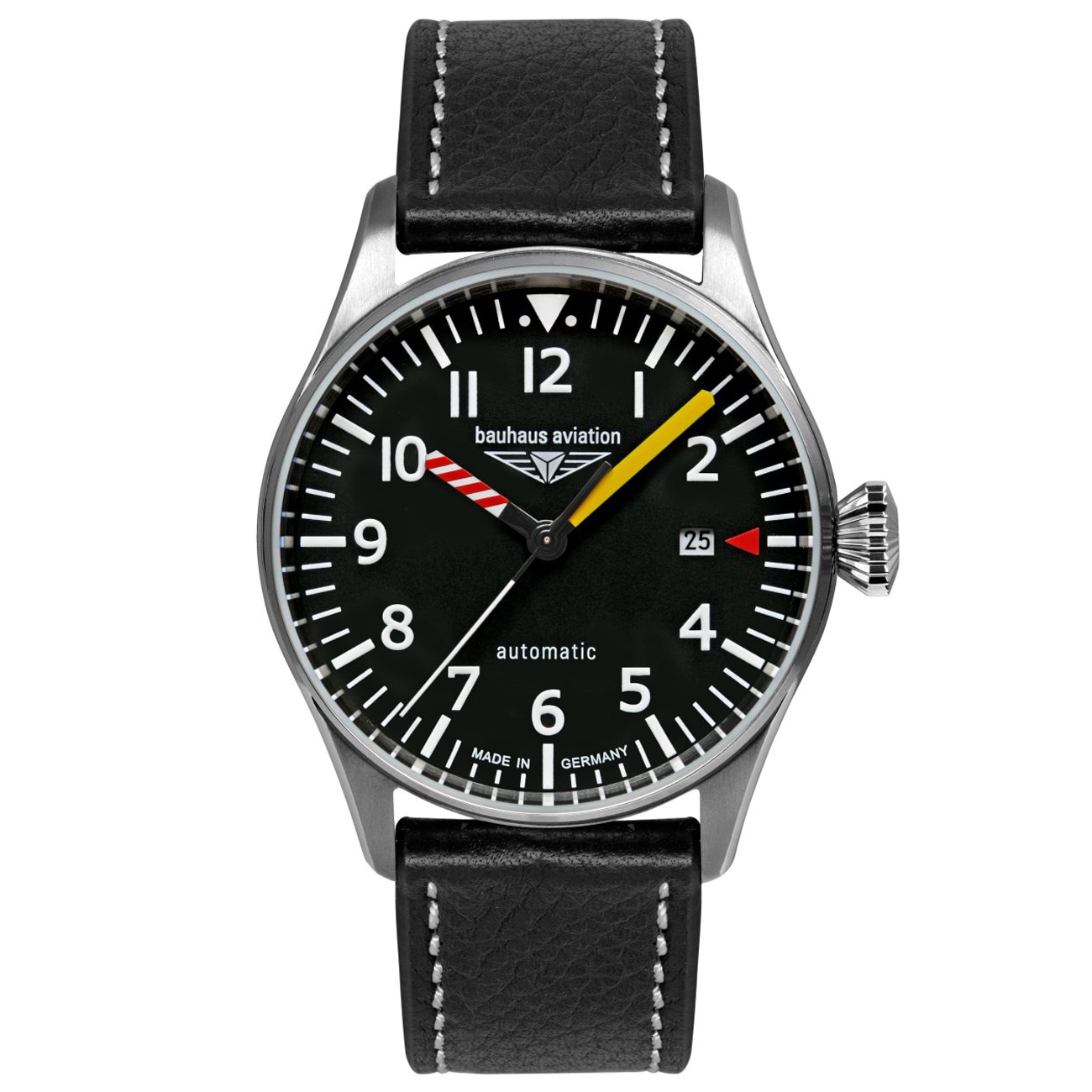 Zegarek Bauhaus Aviation Tornado Automatik 27625 - Black