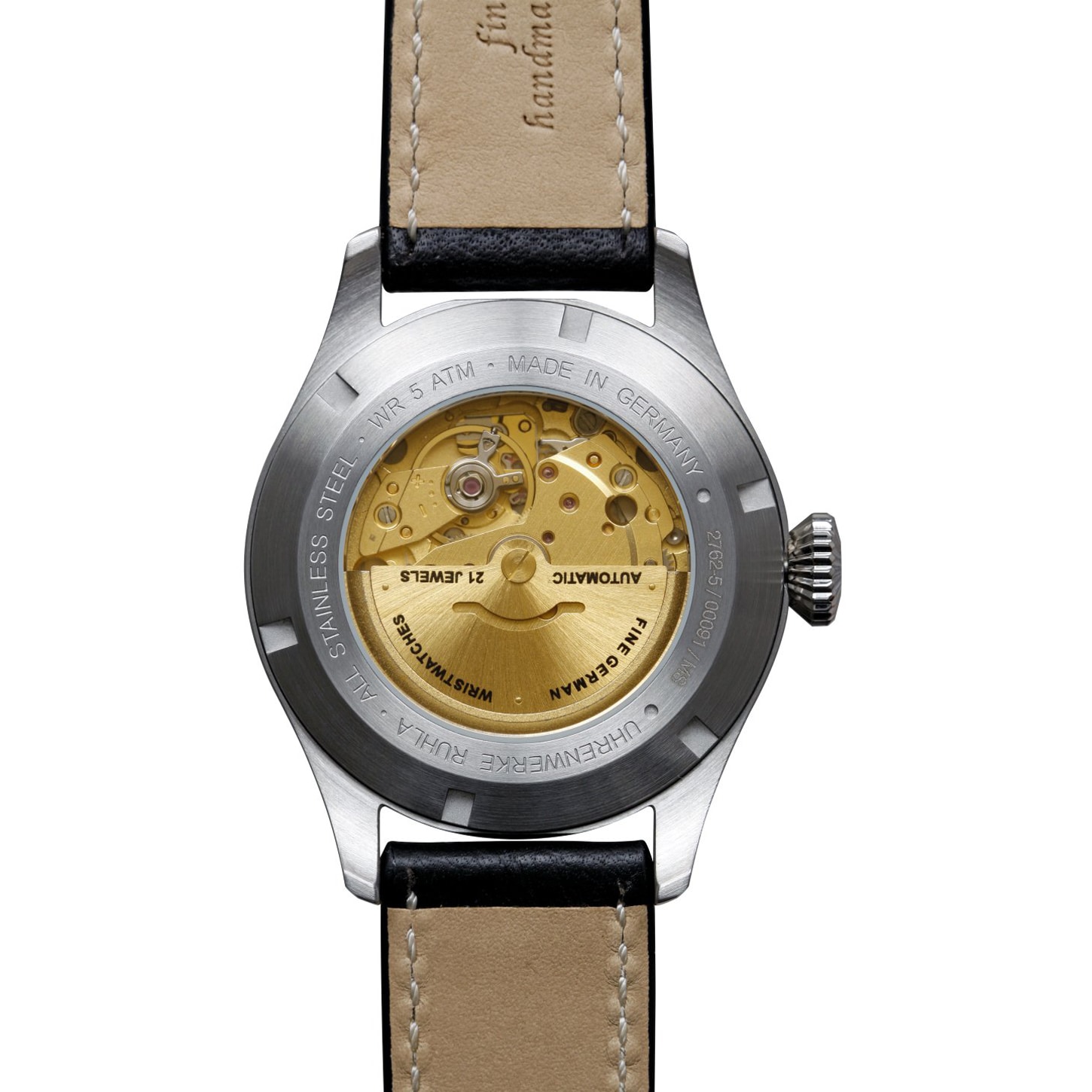 Zegarek Bauhaus Aviation Tornado Automatik 27625 - Black