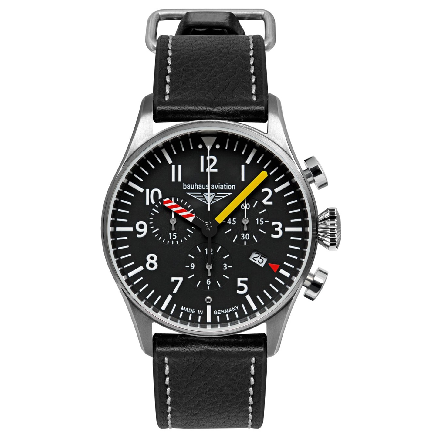 Zegarek Bauhaus Aviation Tornado Quartz 27885 - Black