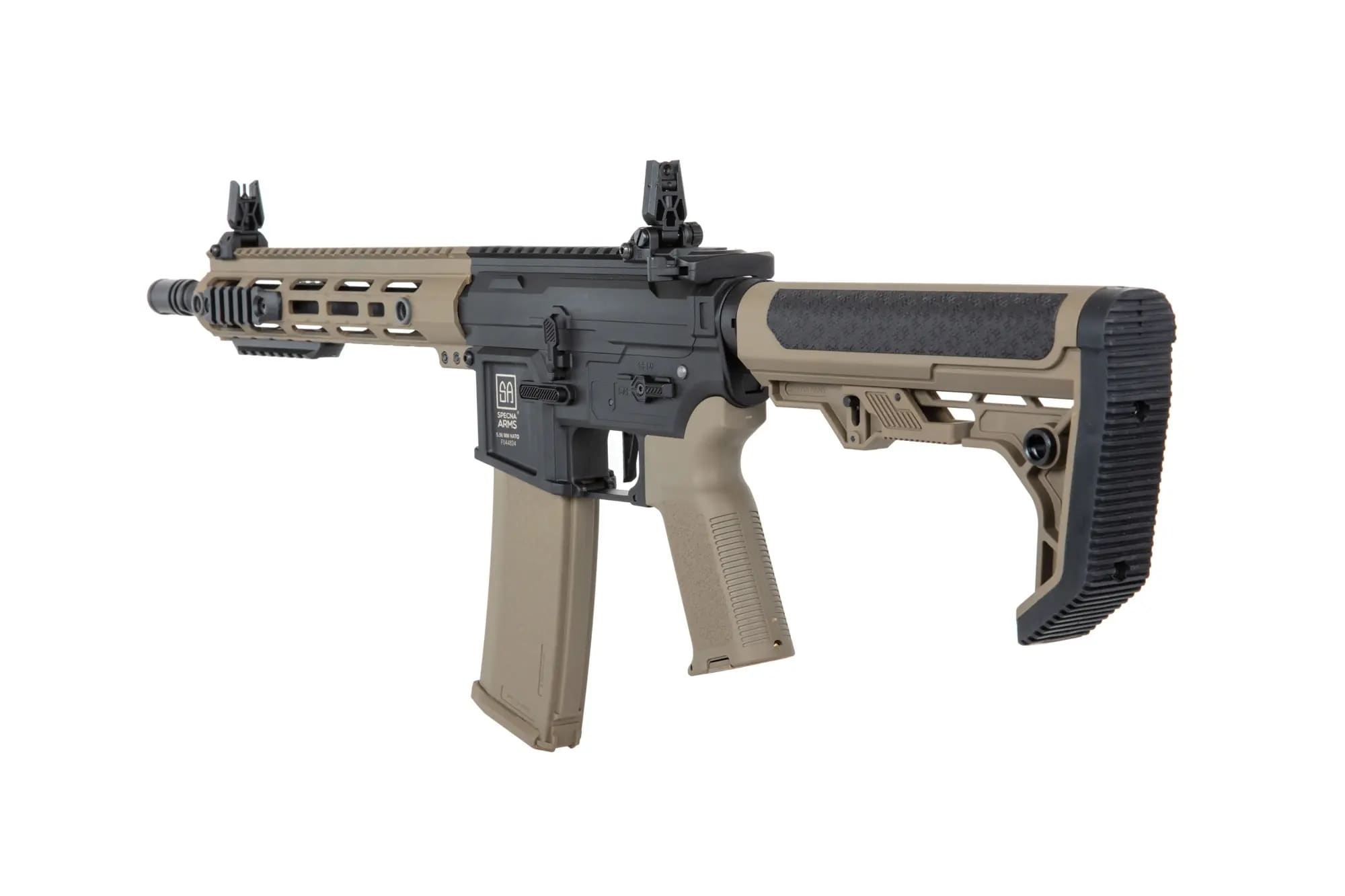 Штурмова гвинтівка AEG Specna Arms SA-F05-RL Flex Light Ops Stock New Receiver Hal ETU - Half-Tan