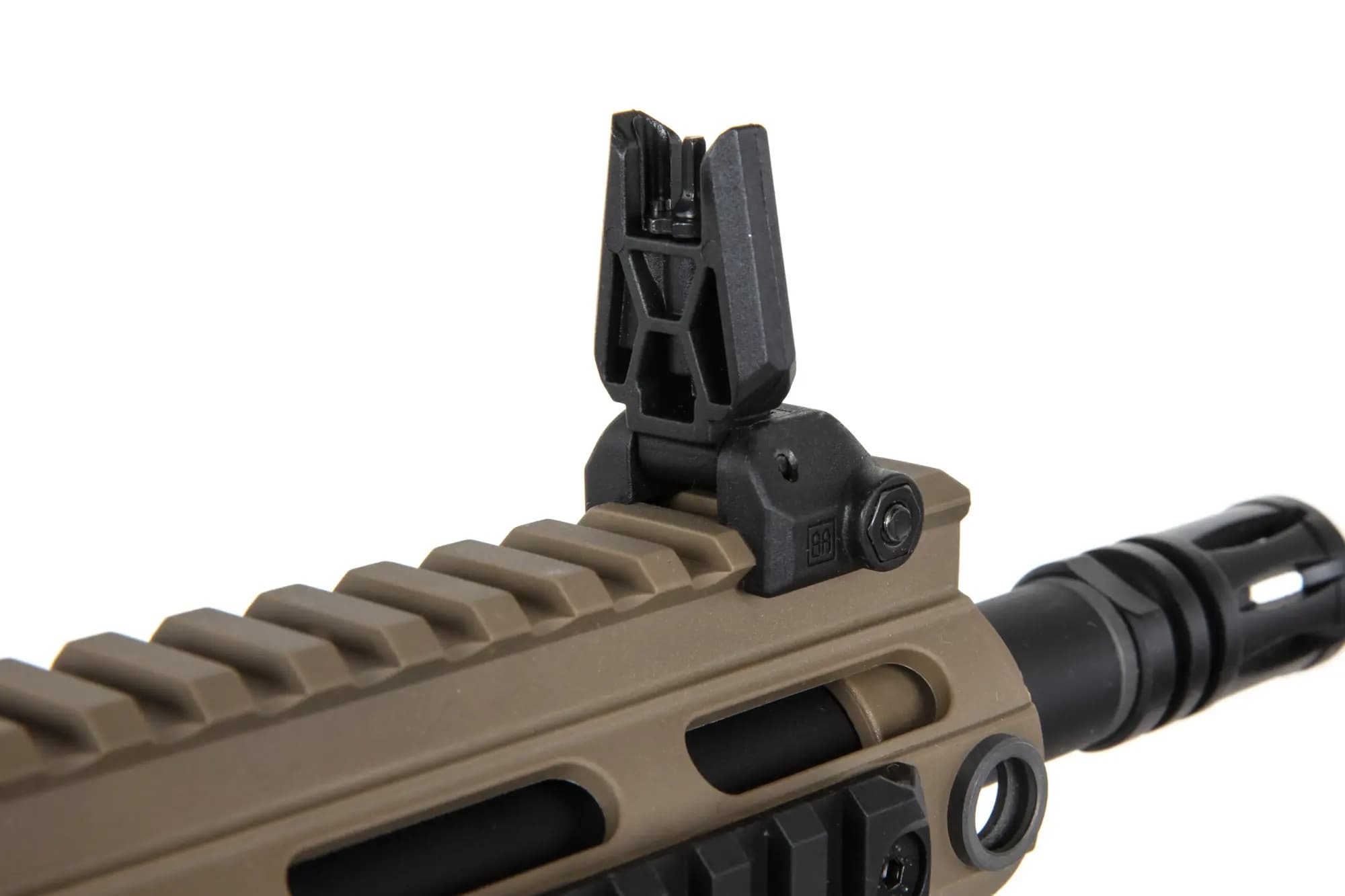 Штурмова гвинтівка AEG Specna Arms SA-F05-RL Flex Light Ops Stock New Receiver Hal ETU - Half-Tan