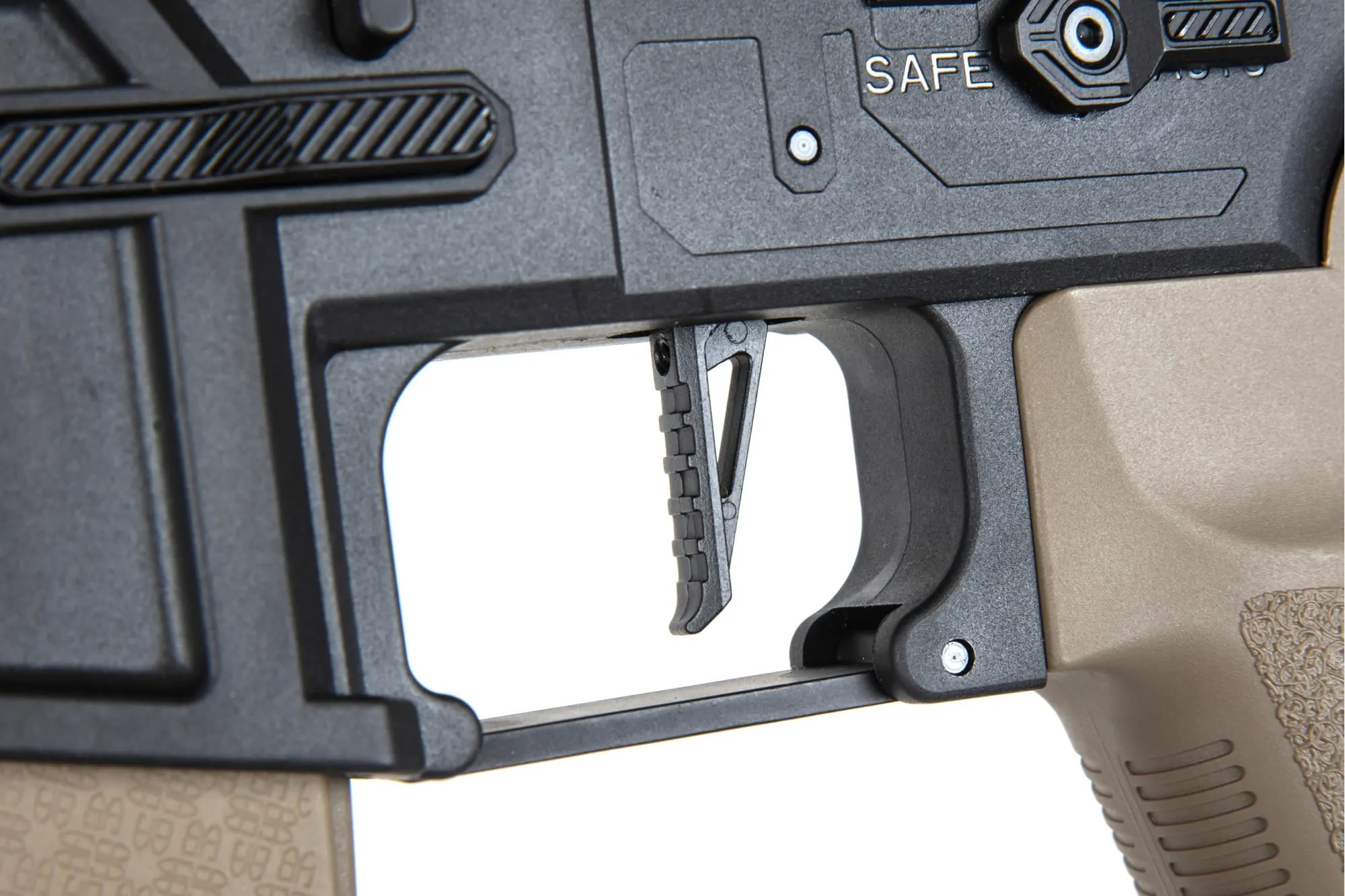 Штурмова гвинтівка AEG Specna Arms SA-F05-RL Flex Light Ops Stock New Receiver Hal ETU - Half-Tan