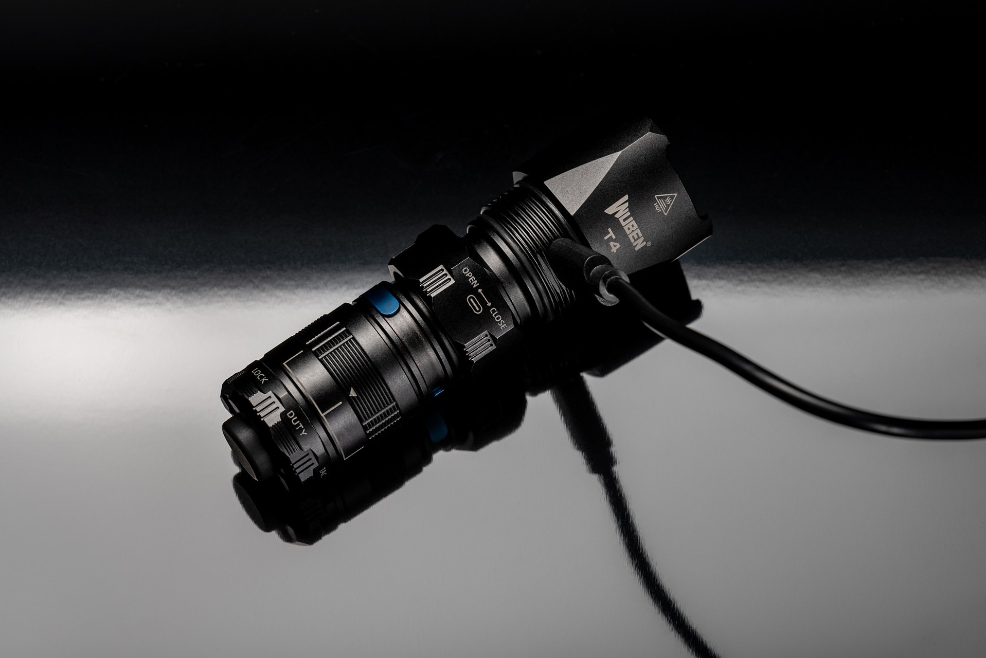 Latarka Wuben T4 Black - 850 lumenów