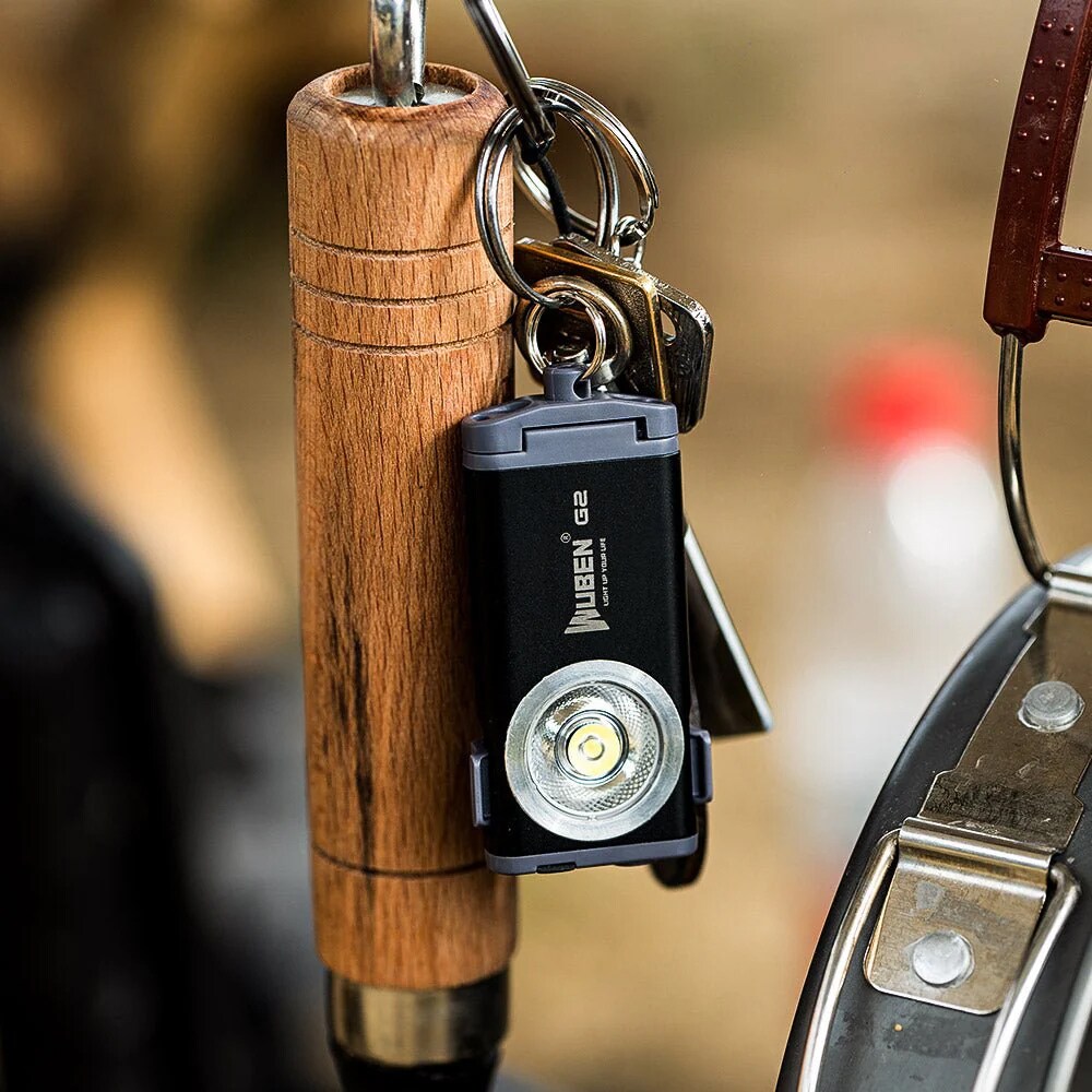 Latarka brelok Wuben G2 Green - 500 lumenów